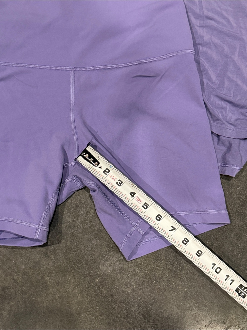 Lululemon modal silk yoga Tank & align Short Set purple ash - Picture 8 of 12